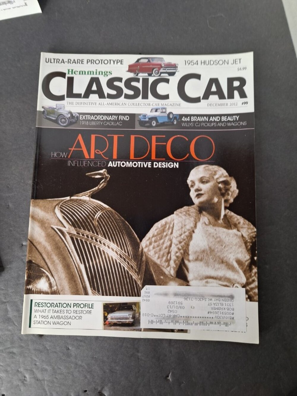 HEMMINGS CLASSIC CAR MAGAZINES - ALL TWELVE 2012 ISSUES - ALL IN GOOD SHAPE - Picture 2 of 14